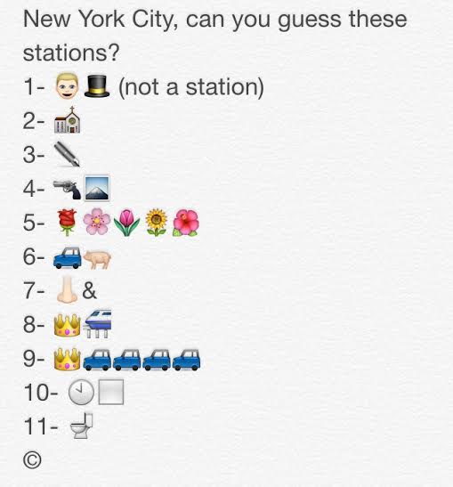 New York emoji game